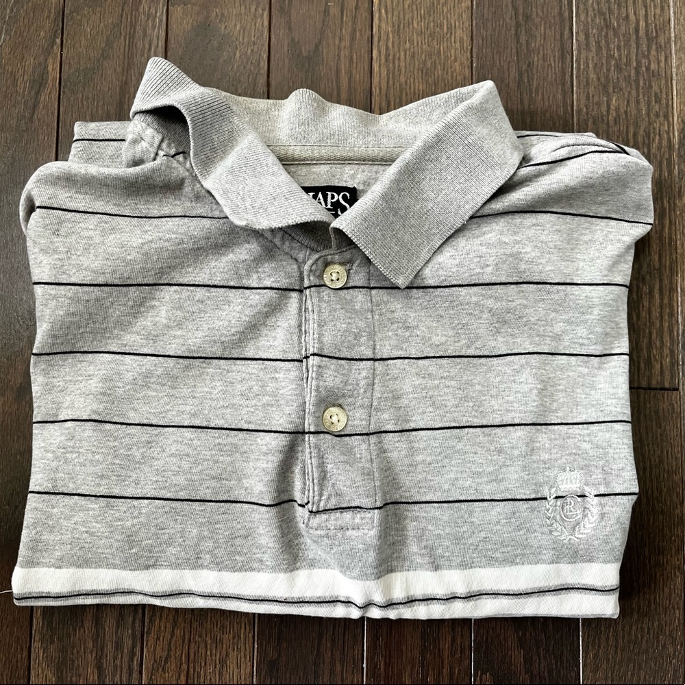 Men’s Grey Polo Shirt Size XL
